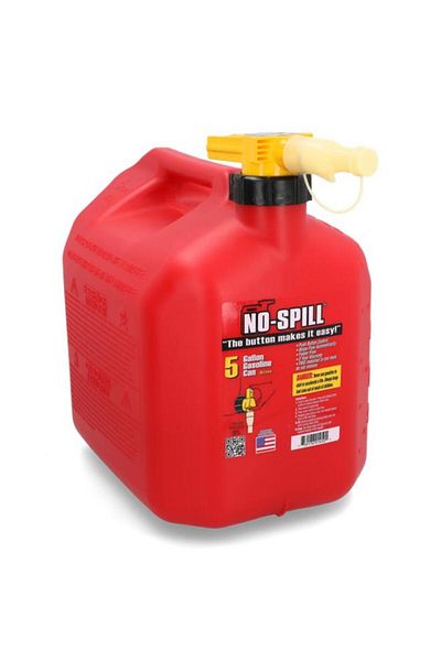 Generic No-Spill Portable EPA Compliant Gas Can with Stainless Steel Mesh Screen Red 5 Gal