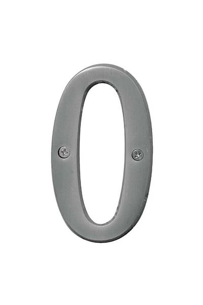 Generic HY-KO House Number 0 Grey 4inch