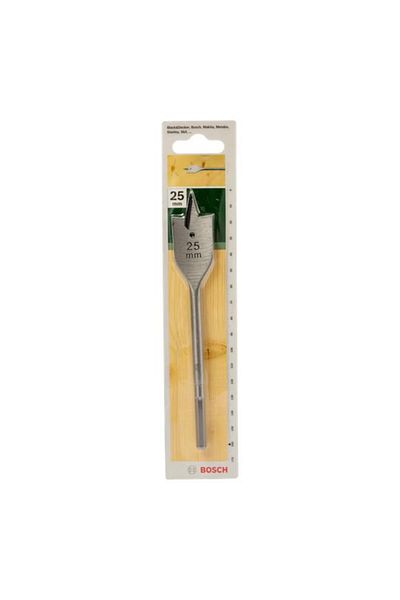 Generic مثقاب بوش مسطح الرأس من الفولاذ المقسّى باللون الفضي مقاس 25 × 165 مم JE2 609 255 269