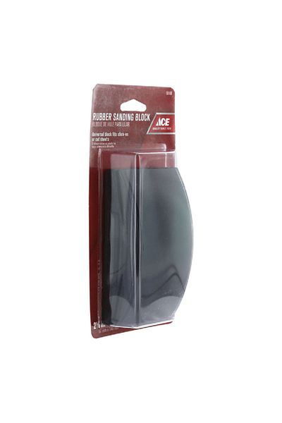 ACE Rubber Sanding Block Black 67 x 140mm