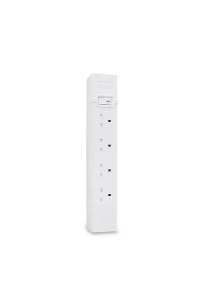 Generic AL FANAR Universal Extension Cord White 13A