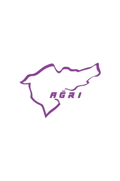 Reysa Tasarım Pain Car Sticker 17X17 cm Purple