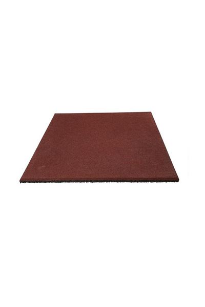 Generic CSP 4-Piece Rubber Tile Set Red