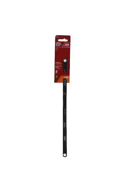 ACE 2-Piece 18 TPI Bi-Metal Carbon Hacksaw Blade Black 12inch