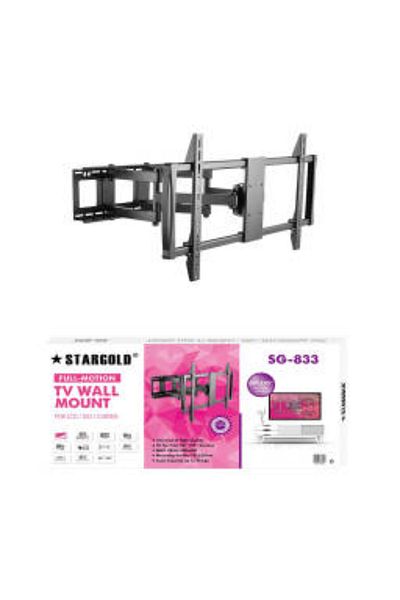Generic STARGOLD Full Motion TV Wall Mount for 60 to 105 Inch Screens , Slim Design, 80 Kg Load Capacity.