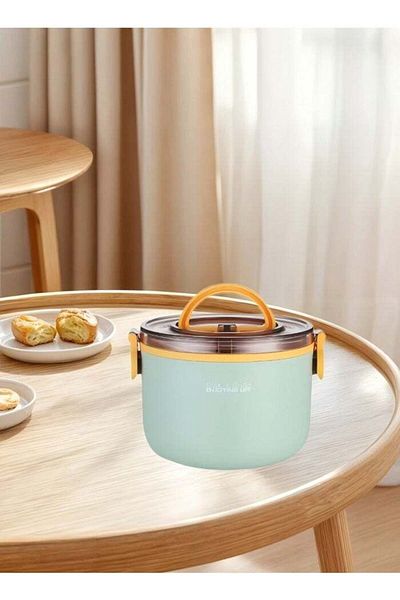 Generic 1L Single Layer Portable Microwave Heated Bento Box