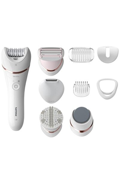 Generic ماكينة إزالة الشعر اللاسلكية Philips 8000 Series للاستخدام الجاف والر...
