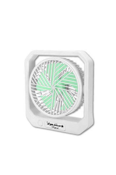 Generic STARGOLD 3 Speed Rechargeable Clip Fan with 2000mAh Battery & 360° Rotation