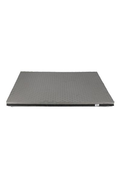 Generic CSP Durable Floor Covering Square Shaped EVA Mat Black and Grey -EVA-004-2