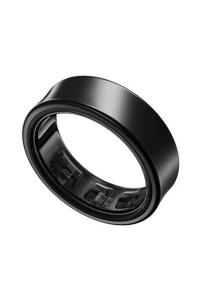 Samsung Galaxy Smart Ring Black Titanium Ring Size 9, 18.9 mm