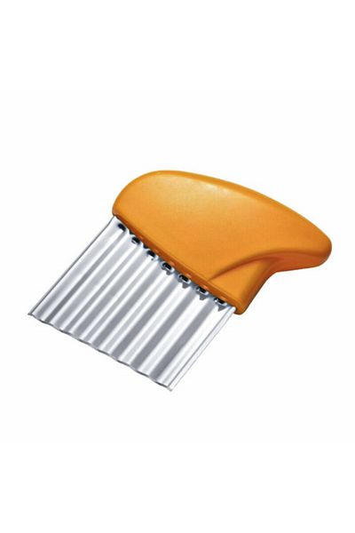 PUFO Cuțit de feliat pentru brânză, cartofi și legume, oțel inoxidabil, portocaliu