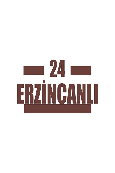 Reysa Tasarım 24 ملصق سيارة من الزنك مقاس 17 × 17 سم بني
