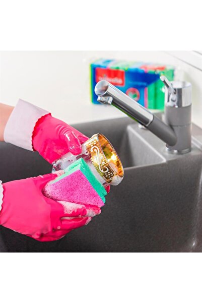 Vileda Standard Universal Cleaning Glove Red - Small / No.7