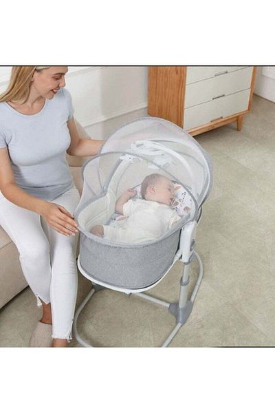 Mastela 6-in-1 Portable Rocking Cradle for Newborns