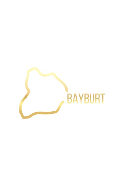 Reysa Tasarım Karaman Map Car Sticker 17X17 cm Gold