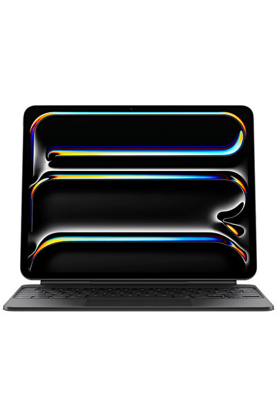 Apple 13 inç iPad Pro (M4) için Magic Keyboard Türkçe Q Klavye Siyah