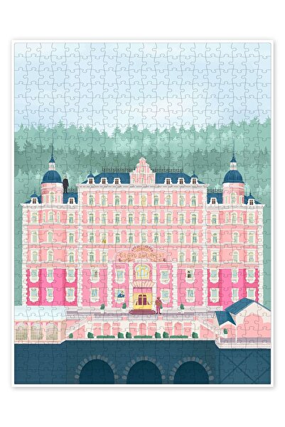 Jeronkarji Grand Budapest Hotel 500 Parça Puzzle Yapboz Klasik Film Temalı