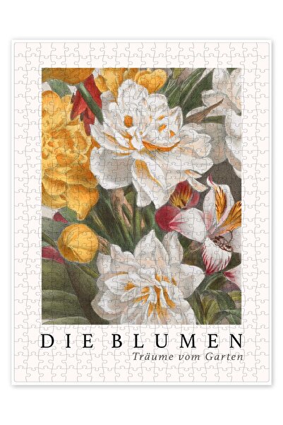 Jeronkarji Albüm Vilmorin, The Flowers II (Almanca) 500 Parça Puzzle Yapboz M...