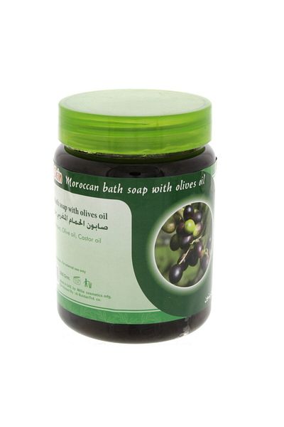 Natural Skin Moroccan Bath Soap 500 g – Deep Cleanse & Exfoliate Hammam Treatment