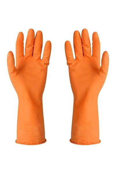 Generic Sharpdo Rubber Gloves Orange Extra Large