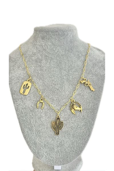 sulyra Cowboy Necklace Multiple Accessories