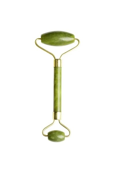 HOZRO HOZRO Jade Roller, Green, for the Face – Anti-Wrinkle Facial Massage, Revitalization and Relaxation