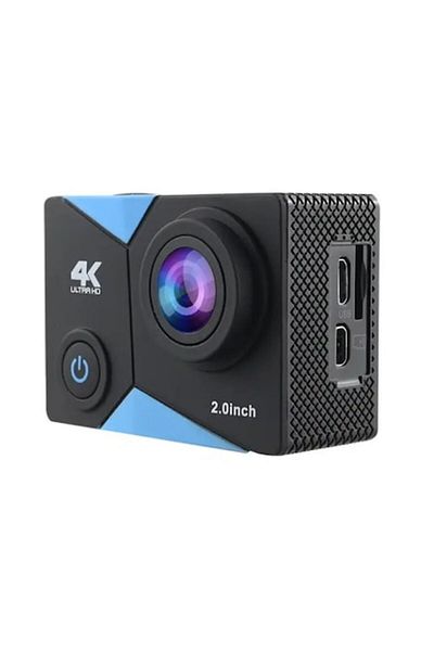 SMARTIC Sport video camera, 4K, 12MP, 900mAh, waterproof, image stabilization, slow motion, Wi-Fi