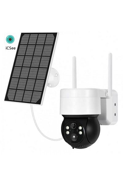 dalimag Camera de Supraveghere, Panou Solar , JT-8258T, Rezistenta la Ploaie si Praf, Wifi IP66