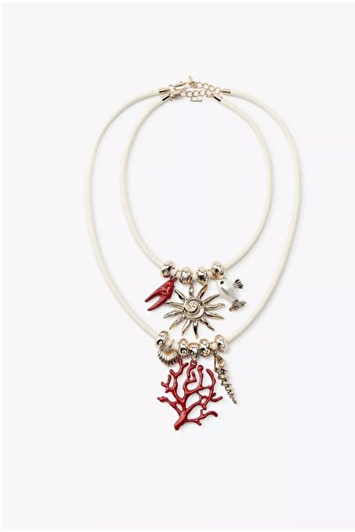 Pera Zra Brand Charm Necklace