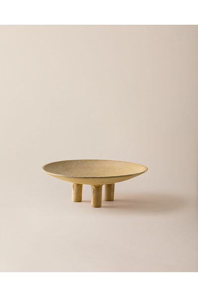 Madame Coco Marche Decorative Plate - Gold