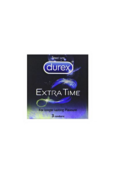 Durex Durex Extra Time Condoms 3 Pack