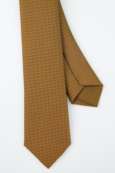 SIRRI Elegant Textured Tie & Handkerchief Set for Men 14 Years and Above (6X150Cm)