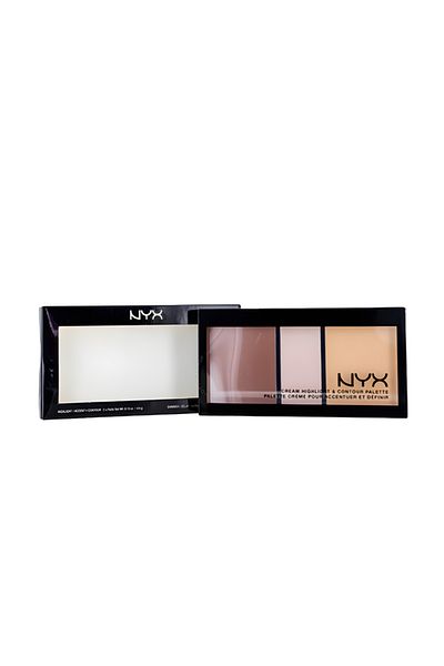 NYX Cream highlight and Contour Palette Light