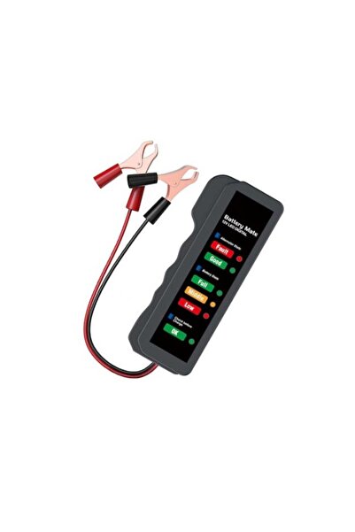 dalimag Tester de baterie si acumulator masina, afisare diagnostic cu LED, te...