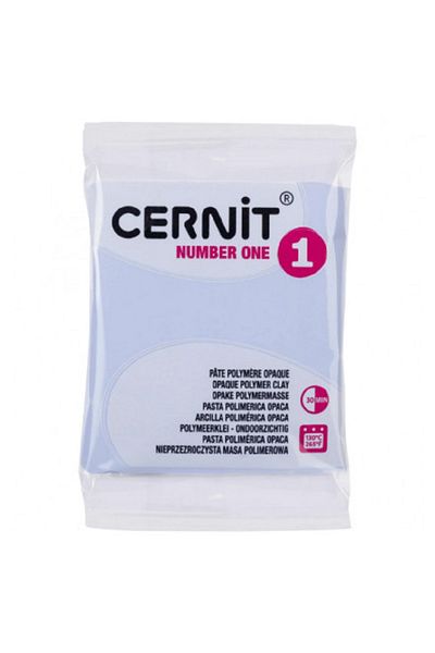 Cernit Polymer Clay Ceramic Plasticine Number One 56Gr 259C Pastel Blue