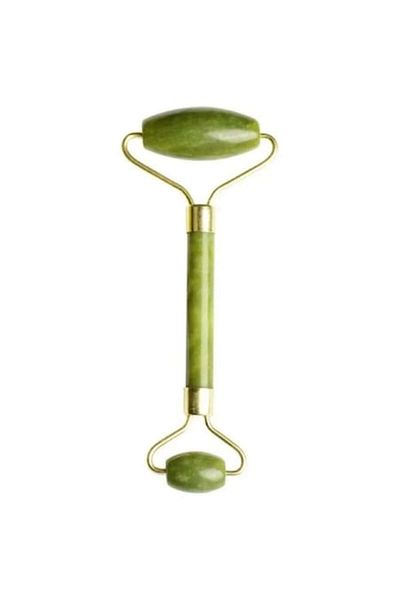 HOZRO Roller HOZRO, din Jad, Verde, pentru Fata – Masaj Facial Antirid, Revitalizare si Relaxare