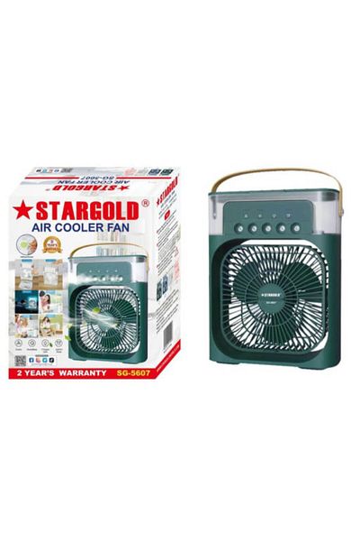 Generic STARGOLD 3-in-1 Portable Air Cooler Fan with Humidifier, LED Light & USB Type-C