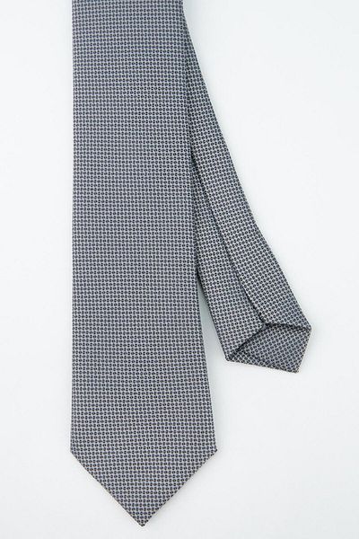 SIRRI Elegant Textured Tie & Handkerchief Set for Men 14 Years and Above (6X150Cm)