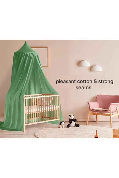 BearTop Children's canopy, BathVision Happy 226X260, for children's bed / play area Cream