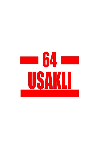 Reysa Tasarım 64 Headlights Car Sticker 17X17 cm Red