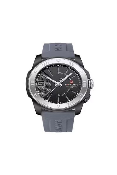Naviforce Men Watch B Blue Black 45mm Gray