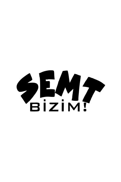 Reysa Tasarım Neighborhood Our Car Sticker 17X17 cm Black