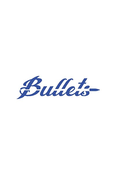 Reysa Tasarım Bullets Car Sticker 17X17 cm Blue