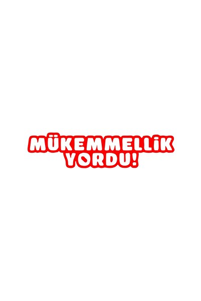 Reysa Tasarım ملصق سيارة ميكيمليس يورد مقاس 17x17 سم باللون الأحمر