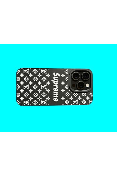 Supreme Phone case compatible with iPhone 14 PRO MAX SUPREME, black and white