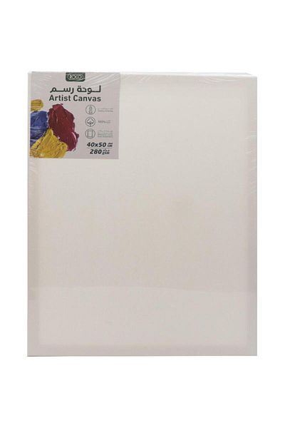 Roco Stretched Canvas Rectangle Rough Finish 40 X 50cm