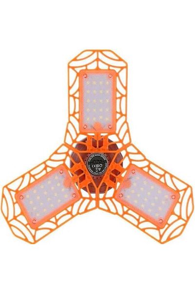 HOZRO Lampa LED cu 3 brate mobile, HOZRO, putere 30W, 36 LED-uri, Bec Iluminare pentru interior Garaj/Depo