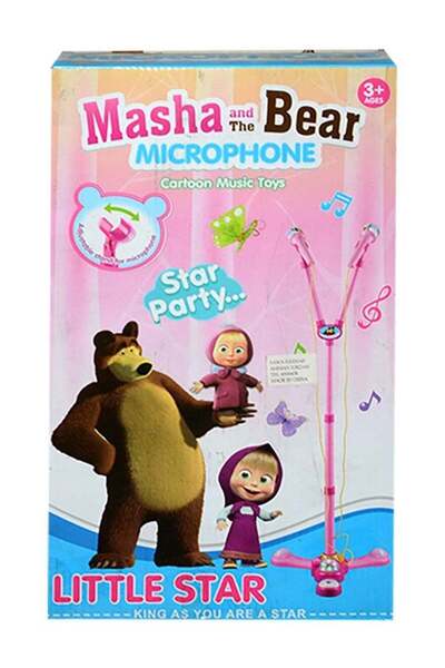 Masha and the Bear ميكروفون مع حامل
