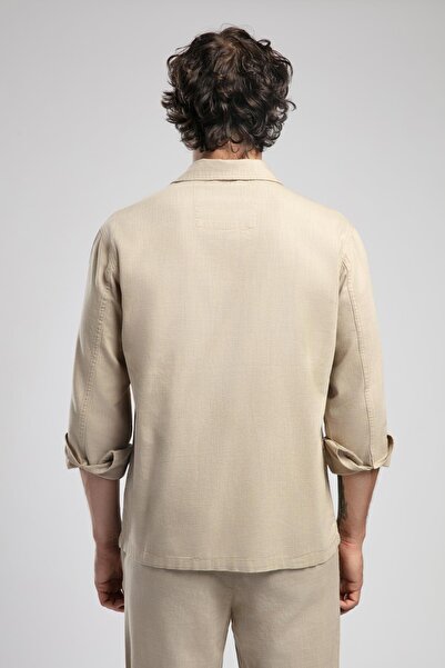 Lee Cooper Cămașă țesută cu mânecă lungă Marsello pentru bărbați