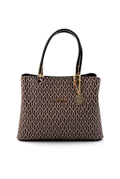 Bambi Vizon Kadın Omuz Çantası C06636221409